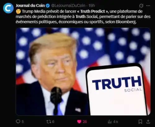 Donald Trump and Crypto.com are launching Truth Predict, a prediction platform that will compete with Polymarket. - INFBusiness