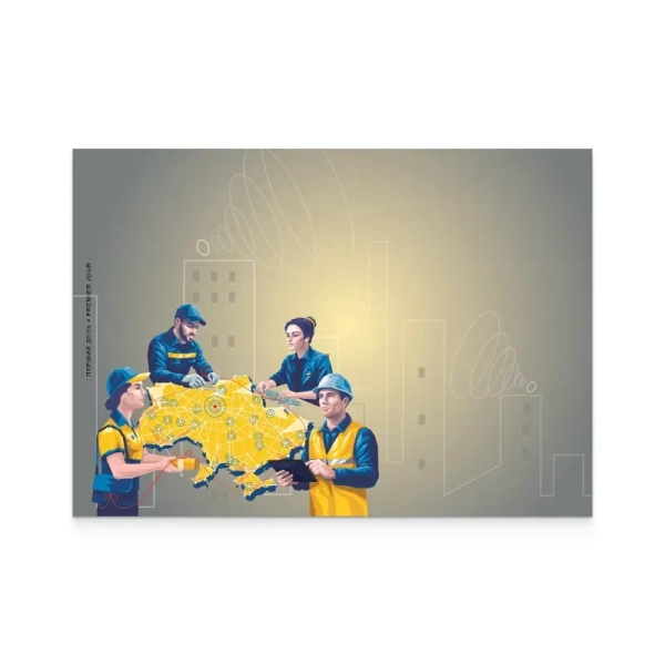 Heroic professions. Contact Ukraine Photo: Ukrposhta