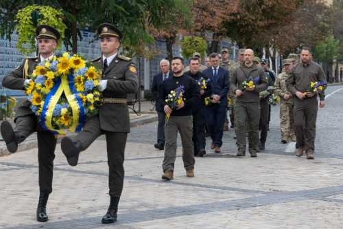 Захід до Дня захисників пройшов у Київській фортеці за участі Борреля - INFBusiness