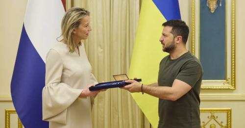 Зеленський обговорив підтримку України із головою Міноборони Нідерландів - INFBusiness