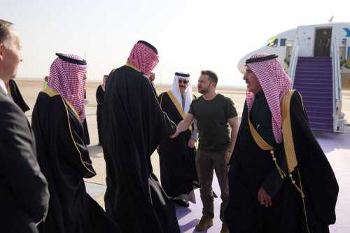 Зеленський прибув до Саудівської Аравії - INFBusiness