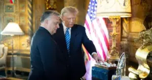 Прем’єр Угорщини Орбан зустрівся з Трампом і закликав його “повернути мир”