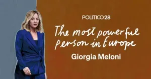 Politico оголосило Джорджу Мелоні найвпливовішою людиною Європи