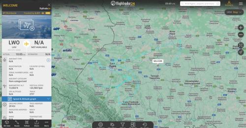 В уряді пояснили, чому над Львовом кружляв літак під назвою Welcome - INFBusiness