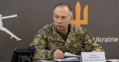 Сирський оголосив про заборону скупчення військових і техніки у навчальних центрах - INFBusiness