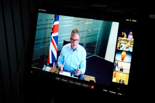 Фото: t.me/V_Zelenskiy_official Зеленський дві години радився з лідерами ЄС та вирушив до Вашингтону - INFBusiness