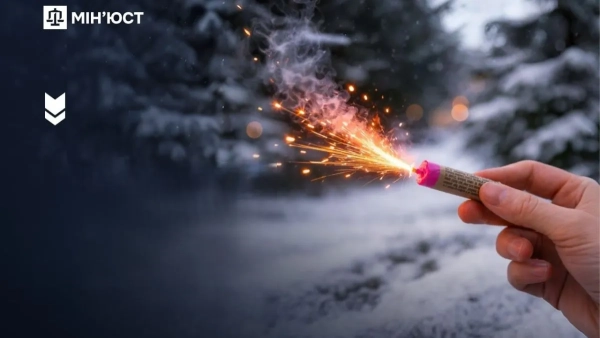 Фейєрверк Фото: Мінюст