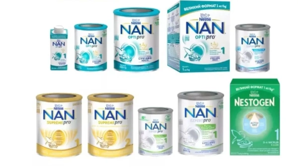 Продукція Nestlé, що відкликається