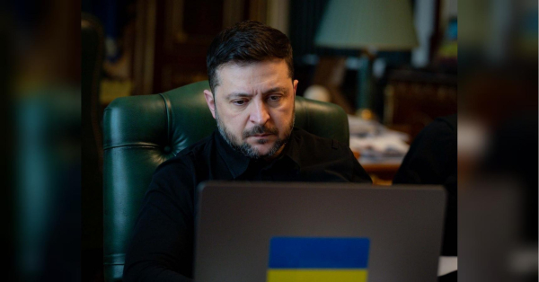 Український лідер передбачає мир швидше, ніж за рік