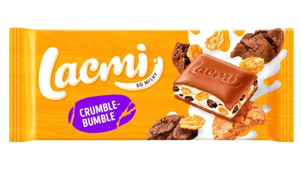 Шоколад Lacmi молочний вагою 83 г