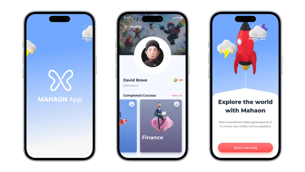 Скріншоти застосунку Mahaon App