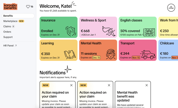 Karpatia Benefits Screenshot 1
