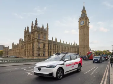 Baidu та Lyft розпочали тестування безпілотних таксі в Лондоні