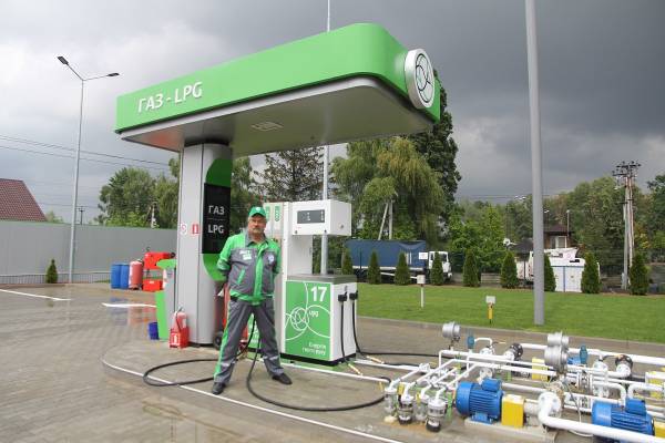 LPG на АЗС UPG