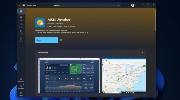 Windows 11 витрачає вп’ятеро більше ОЗП, ніж macOS, на показ погоди