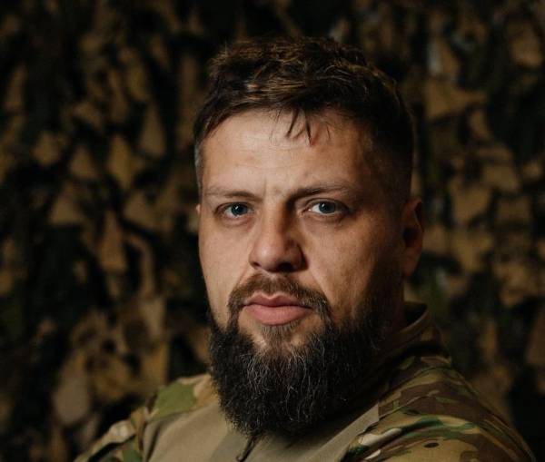 Польський доброволець Крістіан із позивним Дракон