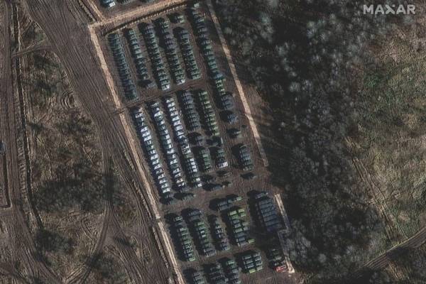Військова техніка рф біля кордону (11.2021)