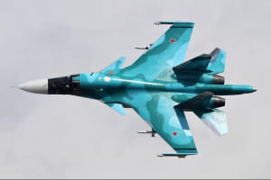 У росії згорів винищувач Су-34 – Генштаб
