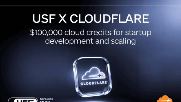 До $100 000 хмарних кредитів для стартапів: УФС став партнером Cloudflare