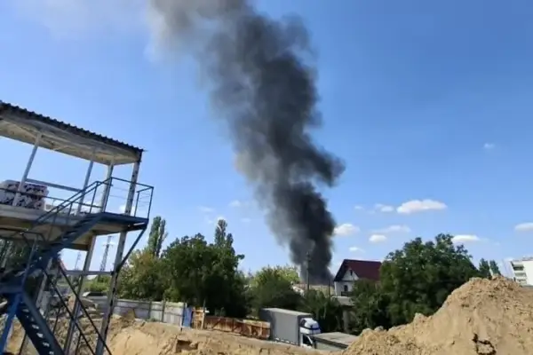 Масштабна пожежа охопила Бортничі