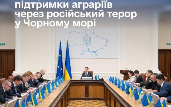 Уряд запроваджує екстрену підтримку аграріїв через блокаду Чорного моря