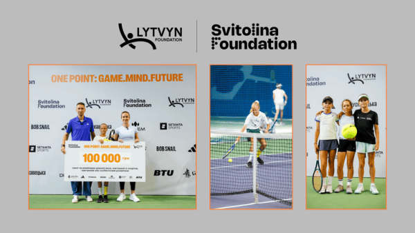 Lytvyn Foundation та Svitolina Foundation організували нову серію дитячих турнірів ONE POINT в Україні