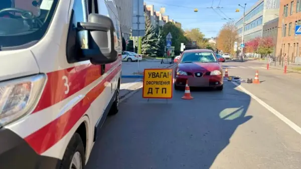 Водійка збила жінку на переході в Івано-Франківську